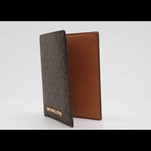NEW! Michael Kors passport wallet in brown